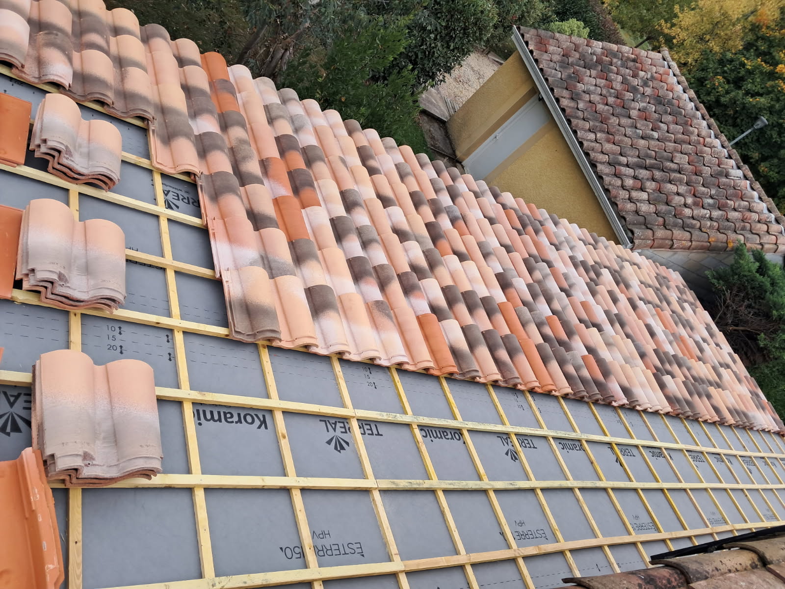 Travaux de toiture pinas 65300 apres